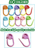 150 Pieces Knitting Crochet Locking Stitch Markers Stitch Needle Clip Counter 10 Colors (Color Ship Randomly)...