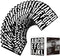 Vinyl Letter Stickers White Letter Number Stickers Kit 318 Pieces 24 Sheets 2 Inch Sticky Mailbox Number Stickers for Bulletin Board, Labeling, Si...