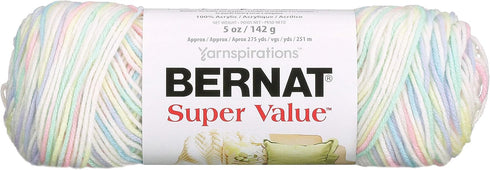 Bernat SUPER VALUE Yarn, 1 - Pack, Twinkle Ombre...