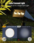 SUPERDANNY Solar Spot Lights Outdoor, Warm/White Light 4 Modes Bright Outside Solar Lights, IP65 Waterproof Landscape Spotlights for Yard, Garden,...