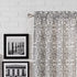 PAIRS TO GO Brockwell Decorative Window Treatment Rod Pocket Curtains for Living Room, Double Panel, 28" x 84", Charcoal...