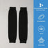 Football Leg Sleeves Men& Youth, Calf Compression Sleeve for Men Women, Football Socks Sport Running Football Accessories for Adult Athletes, Blac...