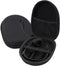 Travel Hard Case Headset Headphones Protective Storage Carrying for Logitech H390 H540 H340 H570e H151/ Jabra Evolve 40/20 UC/ Evolve2 30/ Poly Vo...