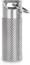 100% Waterproof Titanium Pill Box Keychain - TSA Approved, Strong and Heat Resistant, Travel Friendly | Fashion Necklace Design, Ultra Light and C...