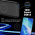 Energizer 10000mAh Wireless Portable Charger 15W Quick Charge Power Bank Power Delivery Compatible with iPhone, Samsung Galaxy, Google and etc_QE1...