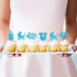 36 Pack Baby Shower Cupcake Toppers Boy Baby Cupcake Toppers Baby Shower Cake Cupcake Toppers Picks for Birthday Boy Party Decorations...