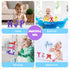 Alphabet Letters Learning Suction Toys: ABC Silicone Baby Bath Toys, Bathtub/Windows/Car/Travel Toys for Toddlers 1-3, Preschool Educational Monte...