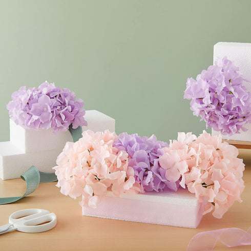 Juvale Flower Foam Craft Blocks - White 6-Pack, 8 x 4 x 2 in - Versatile Blocks for Flower Arrangements & Packing Foam...