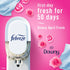 Febreze Odor-Fighting Fade Defy PLUG Air Freshener,Downy April Fresh, Mediterranean Lavender, 87 fl. oz. Oil Refills, 4 Refills (2 of Each)...
