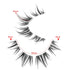 outopen 10 Pairs Manga Lashes Korean Asian Lashes Anime Eyelashes Japanese Makeup Fake Lashes Spiky False Eyelashes...