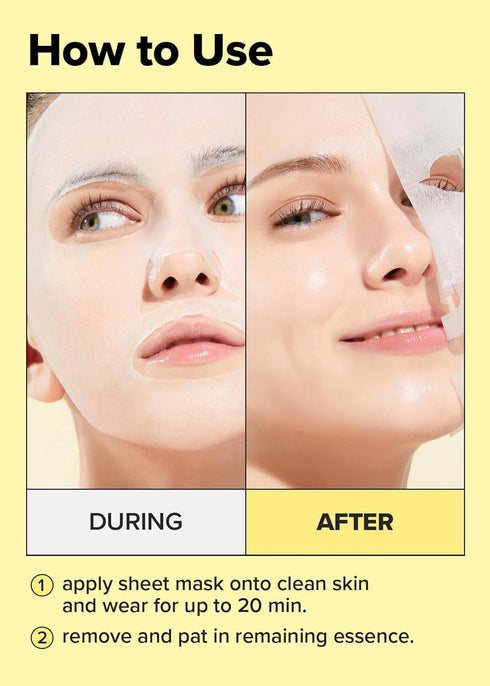 I DEW CARE Sheet Mask Pack - Let's Do This Sheet | 5-Day Skin Makeover with Vitamin B3, Olive Extract, Chamomile, (5 ea)...