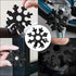Stocking Stuffers for Men Dad Gifts, Multi Tool 2 Pack 18 in 1 Snowflake Hand Tools Christmas Xmas Gifts for Men and Women Outdoors Camping Portab...