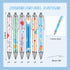 Thenshop Funny Nurse Pens Lovely Cartoon Ballpoint Nursing Pens Black Ink Retractable Press Pen for Appreciation Gifts Labor and Delivery Nurse As...