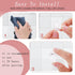 15 Pcs Tapestry Wall Hanging Clips, Self Adhesive Clips Wall Clips Poster Hanger Shower Curtain Clips Double-Sided Adhesive Spring Clips for Blank...