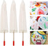 Parasol Mini Umbrella Doll Umbrella, White Blank Paper Parasol Diy Craft Umbrella Drink Umbrellas Cocktail Picks Decorations Dollhouse Cute Tiny U...