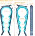 Otstar Jar Opener Bottle Opener and Can Opener for Weak hands, Seniors with Arthritis and Anyone with Low Strength, Mutil Jar Opener Get Lids Off ...