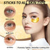 Under Eye Patches, Dermatology Golden Eye Mask with Amino Acid & Collagen, Cooling Eye Care for Wrinkles, Puffy Eyes & Dark Circles, Skincare Trea...