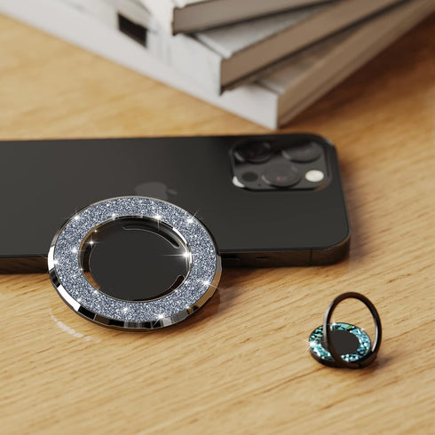 Glitter Compatible with Magsafe Socket Base Removable and Wireless Charging Compatible ?Base Only? Works with Socket Grip, Phone Ring Holder Compa...