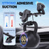 Car Phone Holders for Your Car Phone Holder Mount Windshield Universal Car Mount Phone Stand Car Accessories Cell Phone Car with Cup Base&Telescop...