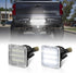 Gempro LED License Plate Light Assembly Lamp Replacement Compatible with Tundra 2014-2021, Tacoma 2016-2021 Pickup Truck, 6500K White...