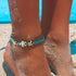 Yokawe Boho Anklets Bracelets Blue Turtle Starfish Anklet String Bracelet Summer Beach Waterproof Barefoot Sandals Foot Jewelry for Women...
