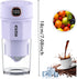 Portable Coffee Grinder and Blender Smoothies with 12Oz BPA Free Personal Travel Cup, Durable Stainless Steel Mix Blender with Metal Coffee Filter...