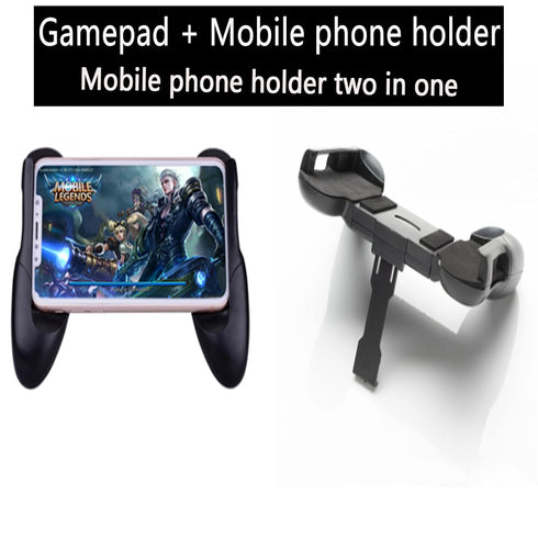 CaoXiong 2PCS 4.5-6.5" Universal Mobile Game Joystick Portable Mobile Phone Support Game Pad Joysticks Game Handle Grip Controller Rocker Stand Ho...