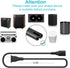 AC Power Supply Cord Cable Plug Compatible with ION Tailgater Plus Express,Sport XL Boombox Deluxe, Canon Printers LC-E8E CB-5L LP-E8, Philips Res...