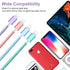 Souina iPhone Charger Cord,4-Pack?3FT/6FT/6FT/10FT? MFi Certified Lightning Cable Fast Charging Cord Nylon Braided iPhone Charging Cable Compatibl...