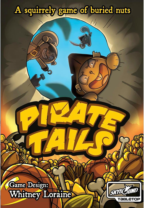 Skybound: Pirate Tails - A Squirrley Game of Buried Nuts, Collection Game, Ages 8+, 2-5 Players...