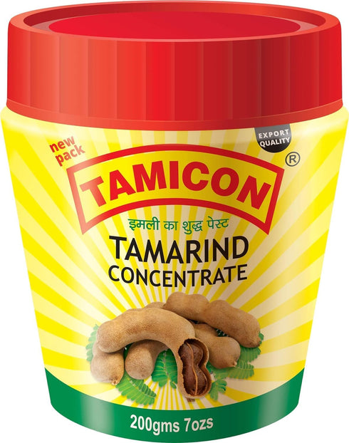 Tamicon Tamarind Concentrate | Sweet & Sour Tamarind Paste | Authentic South Indian Style Flavor | Perfect for Curries, Sauces, Dips & Soups | 7.0...