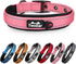 TwoEar Heavy Duty Dog Collar, Comfy Adjustable Soft Neoprene Padded Reflective Pet Collars with Metal Buckle for Small/Medium/Large Dog Breeds(S, ...