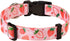 Dog Collar and Leash Set, Adjustable for Small Medium Large Dogs Puppy, Cute Design with Bohemia Floral Tribal Geometric Patterns Boys Girls Dog C...