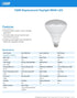 Feit Electric BR40 LED Light Bulb, 150W Equivalent, Dimmable, 2175 Lumens, E26 Medium Base, 5000K Daylight, 90 CRI, Flood Light Bulb for Recessed ...