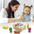 Wooden Magnetic Fishing game for Toddlers 1-3, Montessori Sensory Busy Board Educational Learning Fine Motor Skills Toys for 1 2 3 Years Old Boys ...