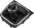for Jetta 2009 5-Speed Gear Lever knob Gear Shift Knob Kit,5 Speed Gear knob & Gaiter kit, Car Gear Shift Stick Gaiter Boot for 6 MK5 MK6 2005-201...