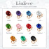 Linawe Cubic Zirconia Diamond Moissanite Love Rings for Women, 14K Gold/Rose Gold/Silver Adjustable Chunky Ring, Costume Rhinestone Jewelry for We...