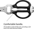 Seki Japan Left Handed Multifunctional Kitchen Scissors, Stainless Steel Blade Soft Grip Kitchen Shears...