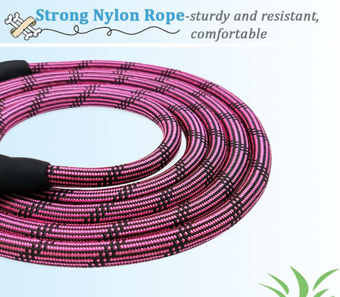 1/5", 1/3" Rope Dog Leash 6 Foot, Lightweight Sturdy Dog Walking Leash with Rotating Metal Clip, Multi-Color Pet Leash for Small Medium Dogs, Cats...