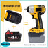 Alian MIL18DL Battery Adapter for Milwaukee 18V to for Dewalt 20V Battery Adapter,for M18 for Milwaukee Battery Adapter,Power Tool Lithium Battery...