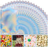 ANZNKU 50 Pack Holographic Bags, 5" x 7" Resealable Small Baggies, Foil Pouch Rainbow Color Packaging Bags for Small Business, Plastic Zipper Bag ...