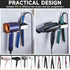 Hair Dryer Holder Wall Mounted, Blow Dryer Holder Stainless Steel, Adhesive Blow Dryer Holder, Hair Straightener Holder Curling Iron Holder Hair T...