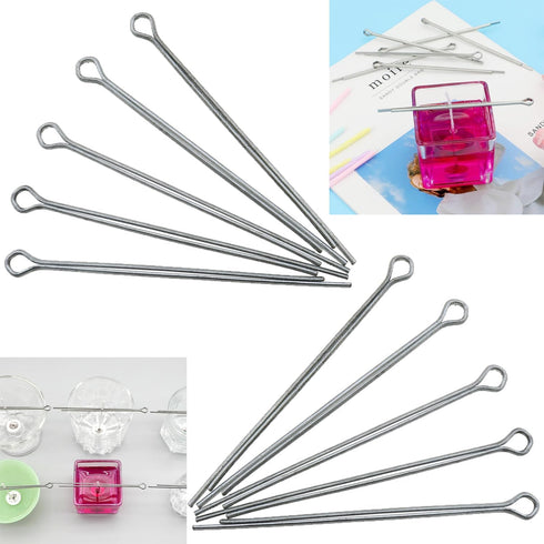 10PCS Candle Making Supply Accessory DIY Candle Making Tool Metal Wick Holder Wick Holder Clip for Candle Making and Holding DIY Candle...