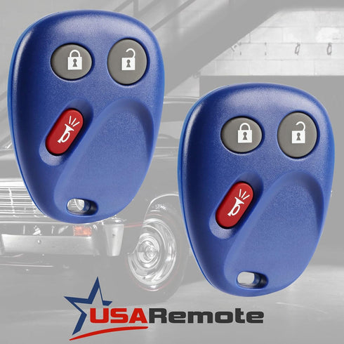 Key Fob Keyless Entry Remote fits Chevy Tahoe Suburban Silverado Avalanche Equinox SSR/GMC Sierra Yukon/Cadillac Escalade/Hummer H2 / Pontiac Torr...