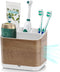 Toothbrush Holders for Bathrooms, Kids Electric Toothbrush and Toothpaste Holder, Toothbrush Caddy Organizer, 4 Slots Tooth Brushing Stand for Bat...