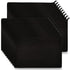Koolmox 20 Makeup Bags in Bulk, 9x7 Large Plain Black Canvas Pouch with Zipper, Cotton Cosmetic Bags Wholesale for Painting, Heat Transfer Printin...
