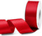 Humphrey's Craft 1-1/2 Inch Red Satin Ribbon Double Faced 25 Yards, Thick Silk Ribbon for Crafts Gift Wrapping DIY Bows Bouquet Decoration Sewing ...