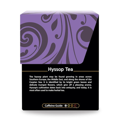 Buddha Teas Organic Hyssop Tea - OU Kosher, USDA Organic, CCOF, 18 Bleach-Free Tea Bags...