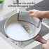 Multipurpose Magnifying Microfiber Wire Miracle Cleaning Cloths, Dishwashing Rags for Wet and Dry for Dishes (7.8" L x 7.8" W) Silver (10 pcs)...