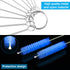 16 Pcs Reusable Straw Cleaning Brushes Bottle Test Tube Long Straw Cleaning Brush Nylon Washing Cleaner Tool Reusable Bottle Straw Brush in Differ...
